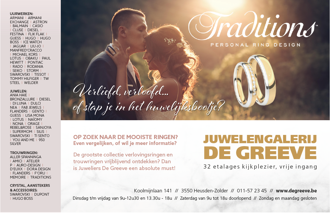 Juwelengalerij De Greeve Heusden-Zolder