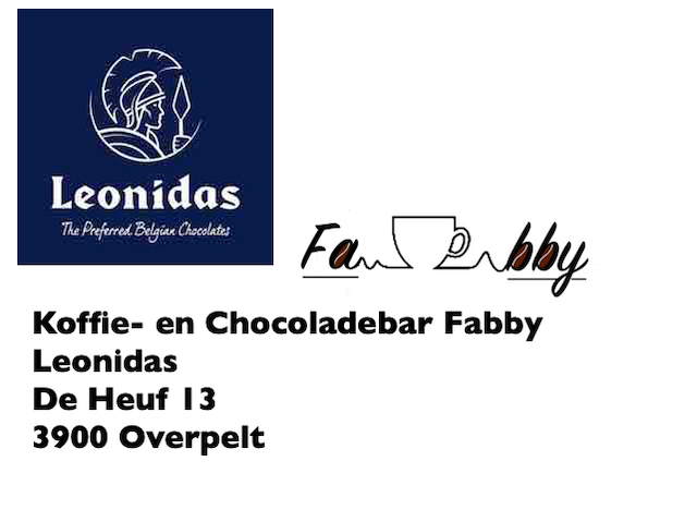 Leonidas Koffie- en chocoladebar Fabby Overpelt