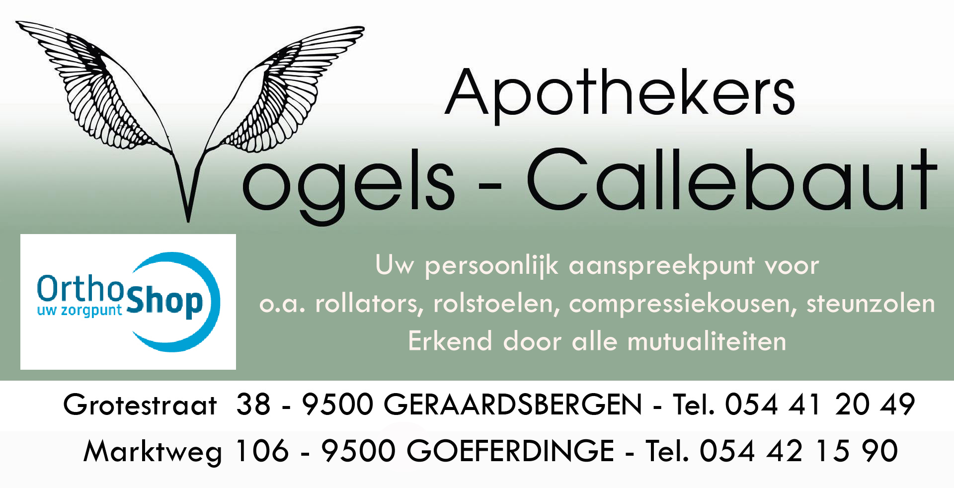 Apotheek Callebaut-Vogels Geraardsbergen