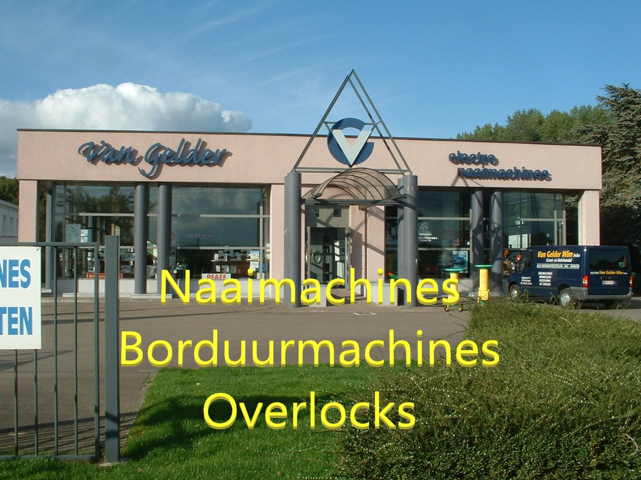 Van Gelder bvba - Naai-, borduurmachines en overlo Herentals